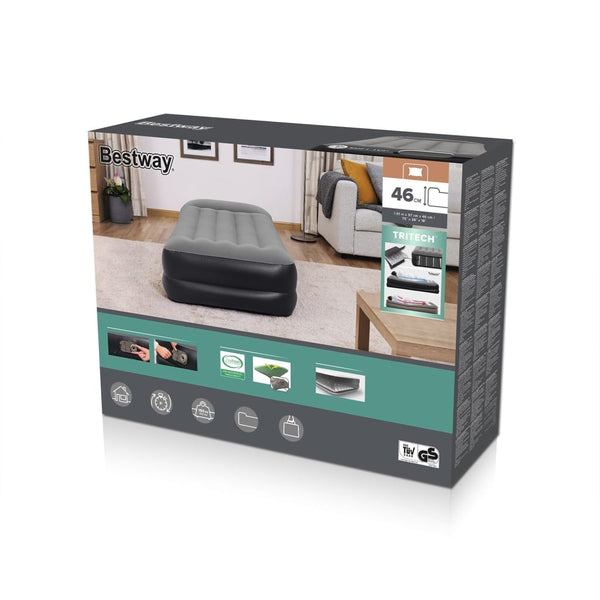 Bestway Luftbett mit integrierter Pumpe