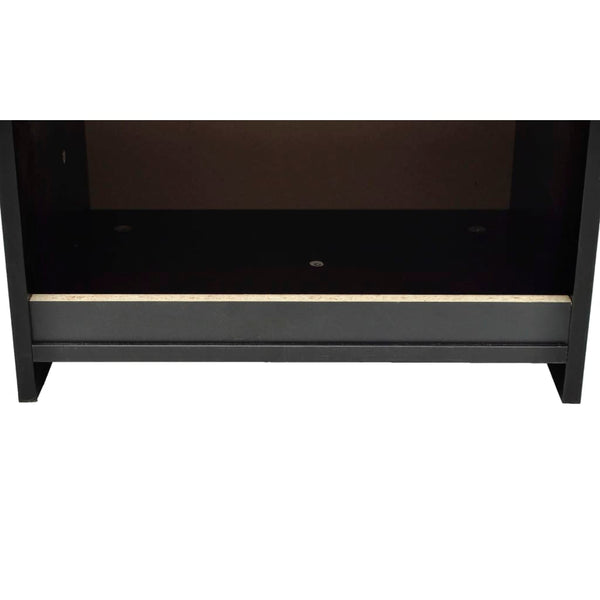 vidaXL Bedside Cabinets 2 pcs with 1 Drawer Black