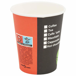vidaXL 1000 Pcs. Disposable Coffee Cups Cardboard 240 ml (8 oz)