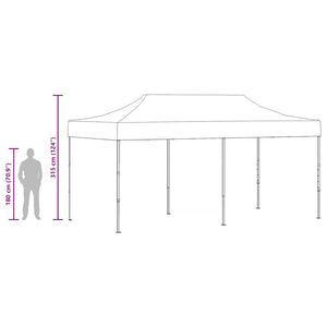 Faltzelt Pop-Up 3x6 m Blau