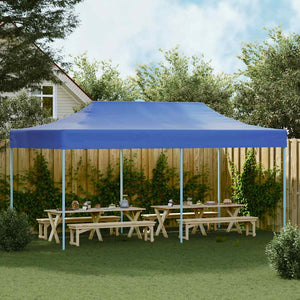 Faltzelt Pop-Up 3x6 m Blau
