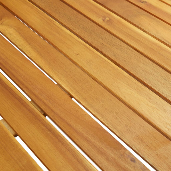 vidaXL Garden Table 200x90x74 cm Solid Acacia Wood