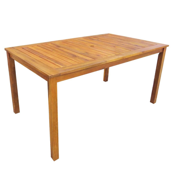 vidaXL 5-piece Garden Dining Set Solid Acacia Wood