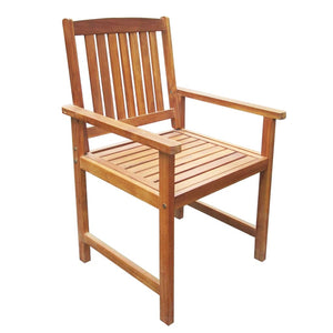 vidaXL 5-piece Garden Dining Set Solid Acacia Wood