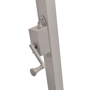 vidaXL Cantilever Parasol 300x300 cm Green Aluminum Pole