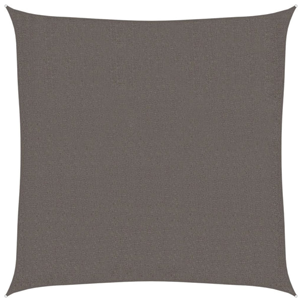 vidaXL HDPE Square Sun Shade Sail 2 x 2 m Anthracite