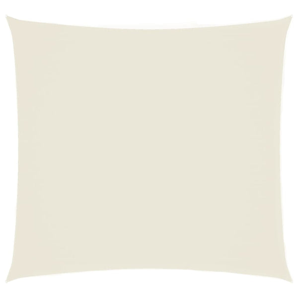 vidaXL Sun Shade Sail Oxford Fabric Square 2x2 m Cream
