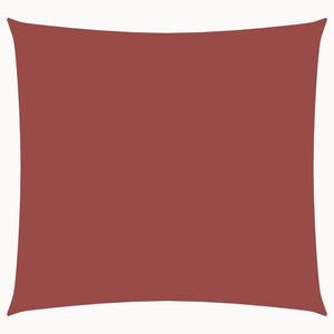 vidaXL Sun Shade Sail Oxford Fabric Square 2 x 2 m Terracotta