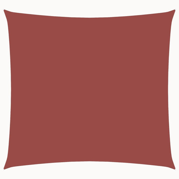 vidaXL Sun Shade Sail Oxford Fabric Square 2 x 2 m Terracotta