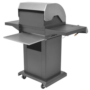 vidaXL Gas Grill 2+1 Burners Black and Silver
