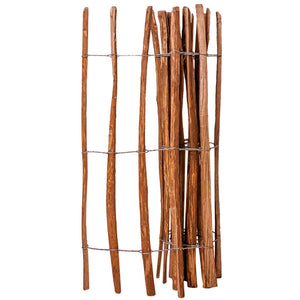 vidaXL Hazelnut Fence 120x250 cm
