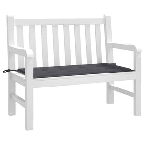 Anthrazit Gartenbank Auflage 100x50 cm