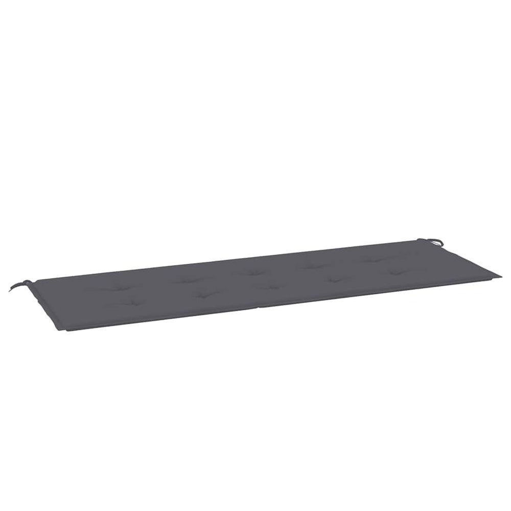 Anthrazit Gartenbank Auflage 150x50 cm