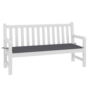 Anthrazit Gartenbank Auflage 150x50 cm