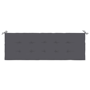 Anthrazit Gartenbank Auflage 150x50 cm