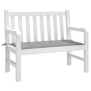 Gartenbank Auflage Grau 120x50 cm