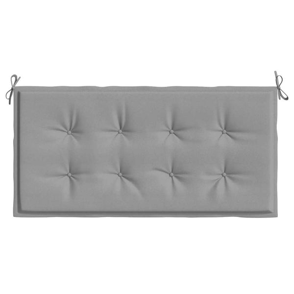 Gartenbank Auflage Grau 120x50 cm