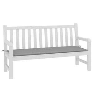 Gartenbank Auflage Grau 150x50 cm