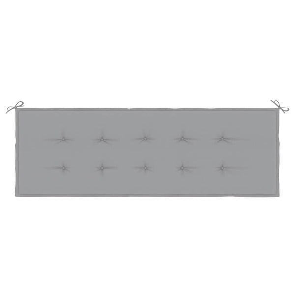 Gartenbank Auflage Grau 150x50 cm