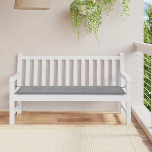 Gartenbank Auflage Grau 150x50 cm