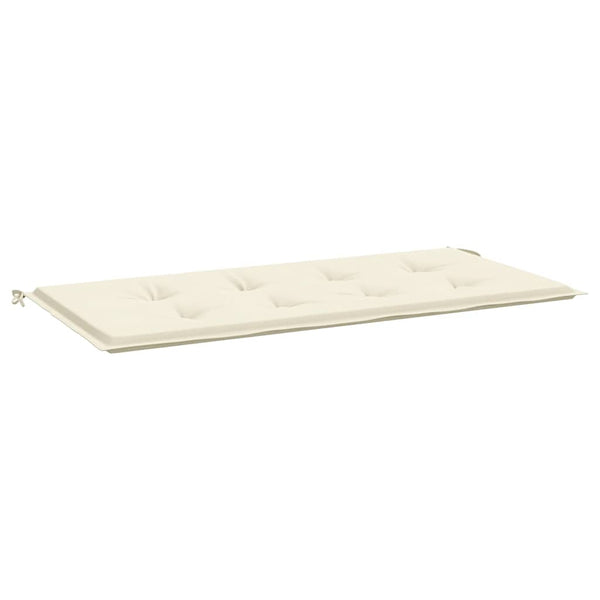 Gartenbank Auflage Creme 120x50 cm