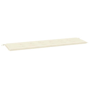 Gartenbank Auflage Creme 180 cm