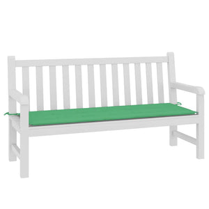 Grüne Gartenbank Auflage 150 cm Oxford-Gewebe