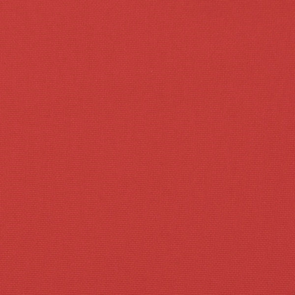Rote Gartenbank Auflage 100x50 cm