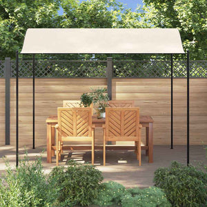 Cremeweißer Pavillon Stoff