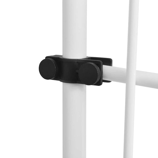 vidaXL Retractable Awning Manual 250 cm Orange/White Striped