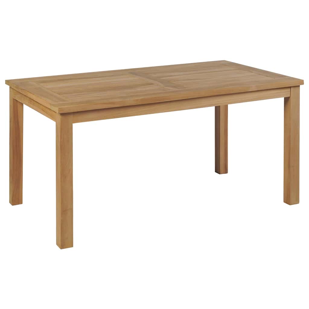 Couchtisch Teak Massivholz 90x50 cm