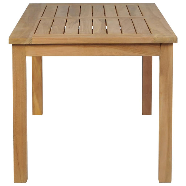 Couchtisch Teak Massivholz 90x50 cm