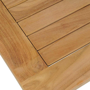 Couchtisch Teak Massivholz 90x50 cm