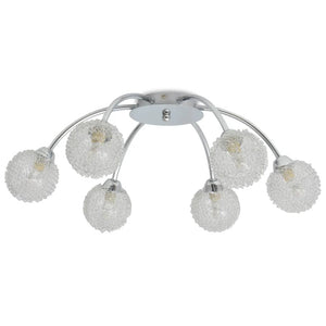 vidaXL Ceiling Light with 6 LED Bulbs G9 240 W