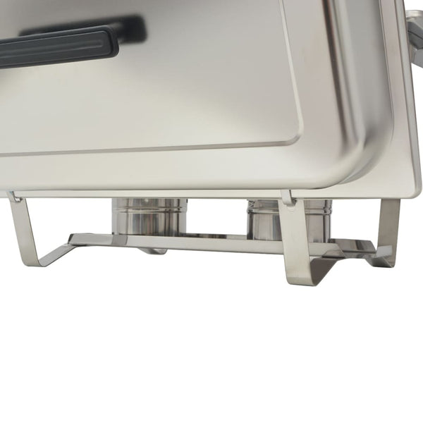vidaXL Chafing Dish Set 2-piece Stainless Steel