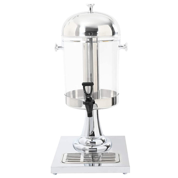 vidaXL Stainless Steel Drink Dispenser 8 Liters