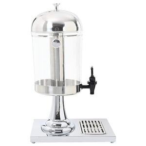 vidaXL Stainless Steel Drink Dispenser 8 Liters