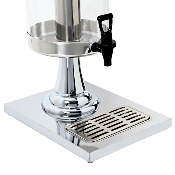 vidaXL Stainless Steel Drink Dispenser 8 Liters