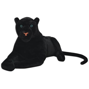 XXL Panther Kuscheltier Schwarz