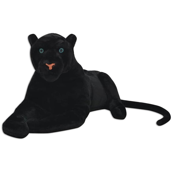 XXL Panther Kuscheltier Schwarz