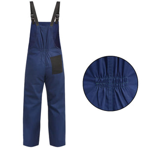 vidaXL Men's Bib Overalls Work Trousers Size XXL Blue