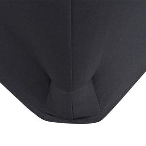 vidaXL Stretch Table Cover 2 pcs. 120 x 60.5 x 74 cm Anthracite