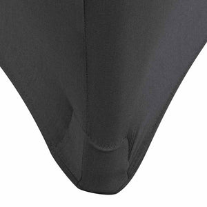 vidaXL Stretch Tablecloth 2 pcs. 243 x 76 x 74 cm Anthracite