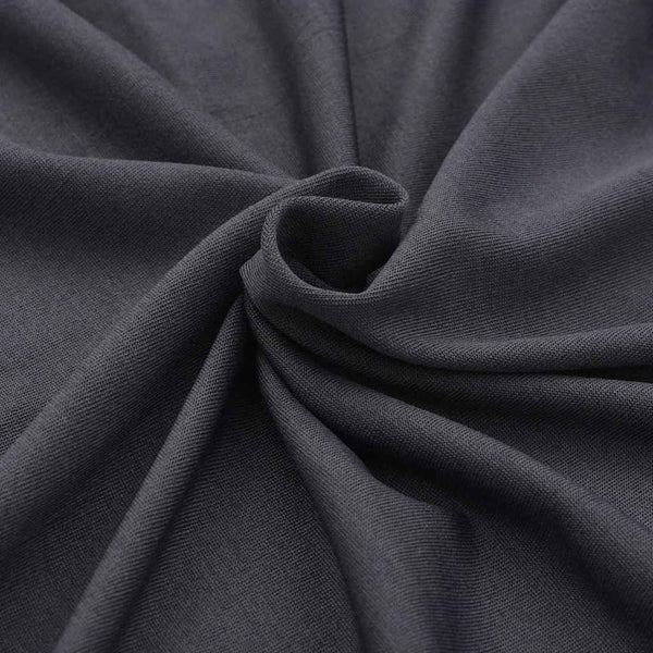 vidaXL Stretch Tablecloth 2 pcs. 243 x 76 x 74 cm Anthracite