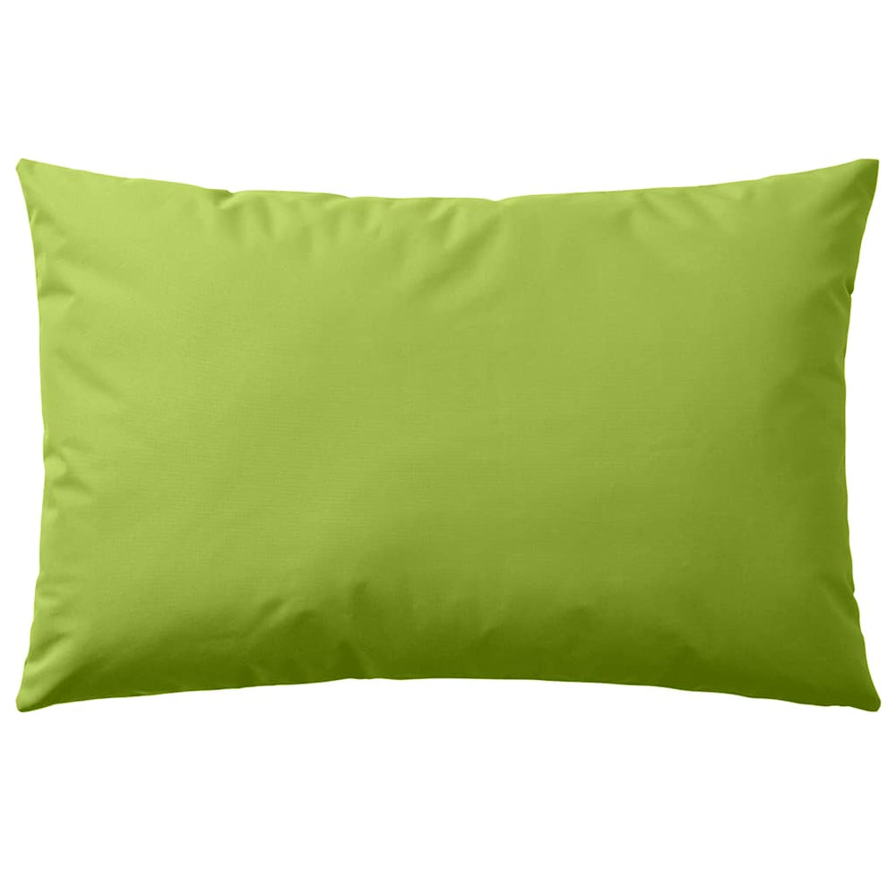 vidaXL Garden Cushions 2 pcs. 60 x 40 cm Apple Green