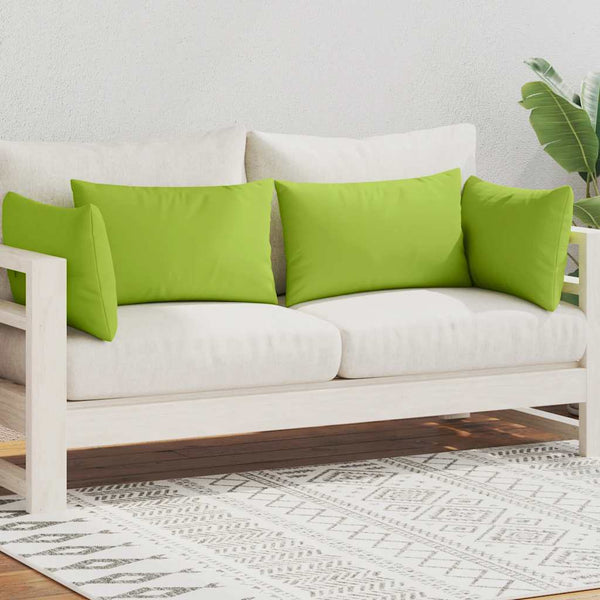 vidaXL Garden Cushions 4 pcs. 60 x 40 cm Apple Green