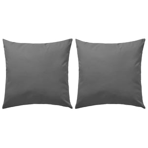 vidaXL Garden Cushions 2 pcs. 45 x 45 cm Grey