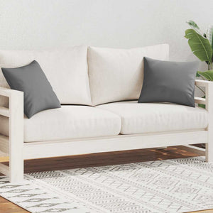 vidaXL Garden Cushions 2 pcs. 45 x 45 cm Grey