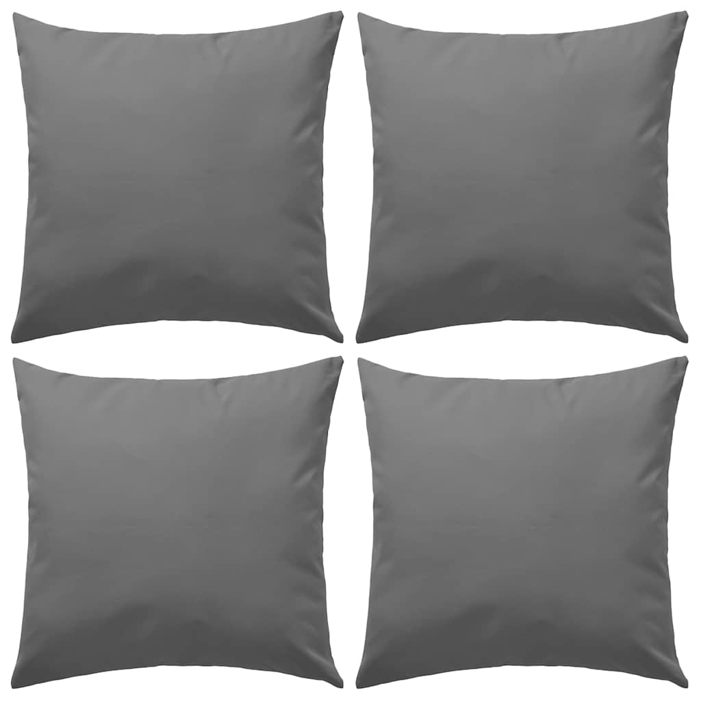 vidaXL Garden Cushions 4 pcs. 45 x 45 cm Grey
