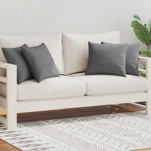 vidaXL Garden Cushions 4 pcs. 45 x 45 cm Grey